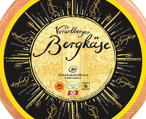 Bergkäse, Vorarlberg Milch Bergkäse, Vorarlberg Milch