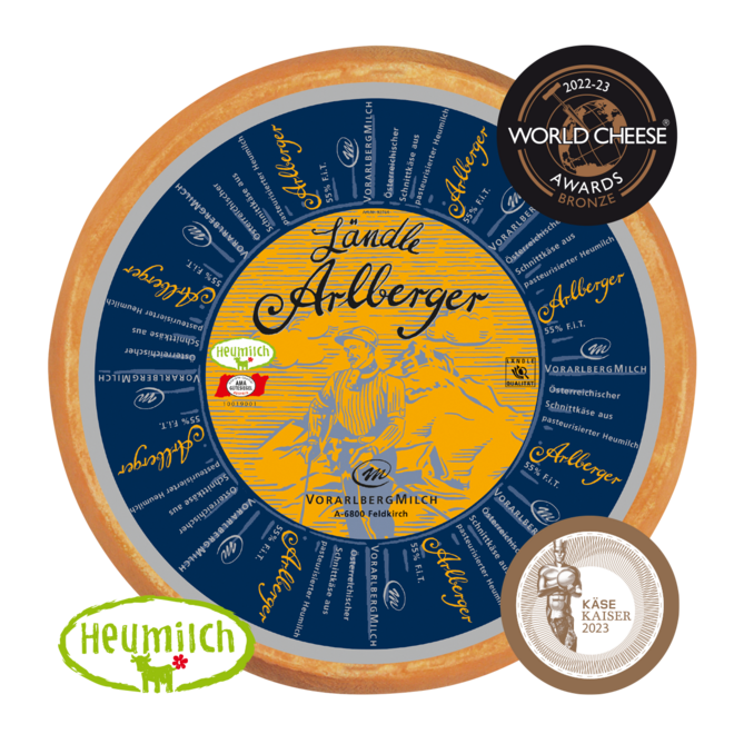 Arlberger Käsekaiser,-Vorarlberg-Milch Arlberger Käsekaiser,-Vorarlberg-Milch