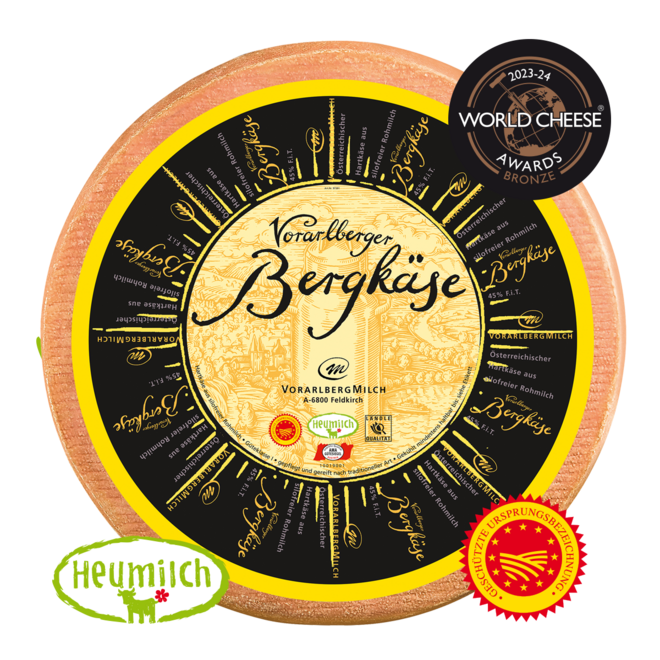 Bergkäse WCA 2024, Vorarlberg Milch Bergkäse WCA 2024, Vorarlberg Milch